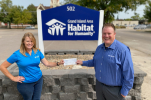 Donation to Habitat for Humanity