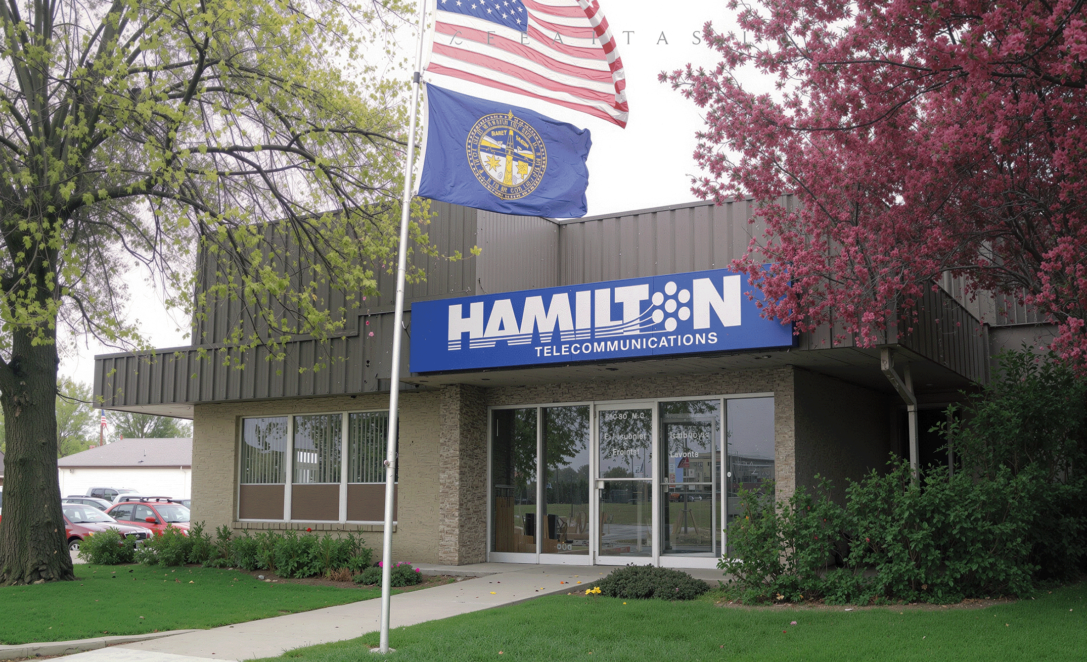 outside image of hamilton building