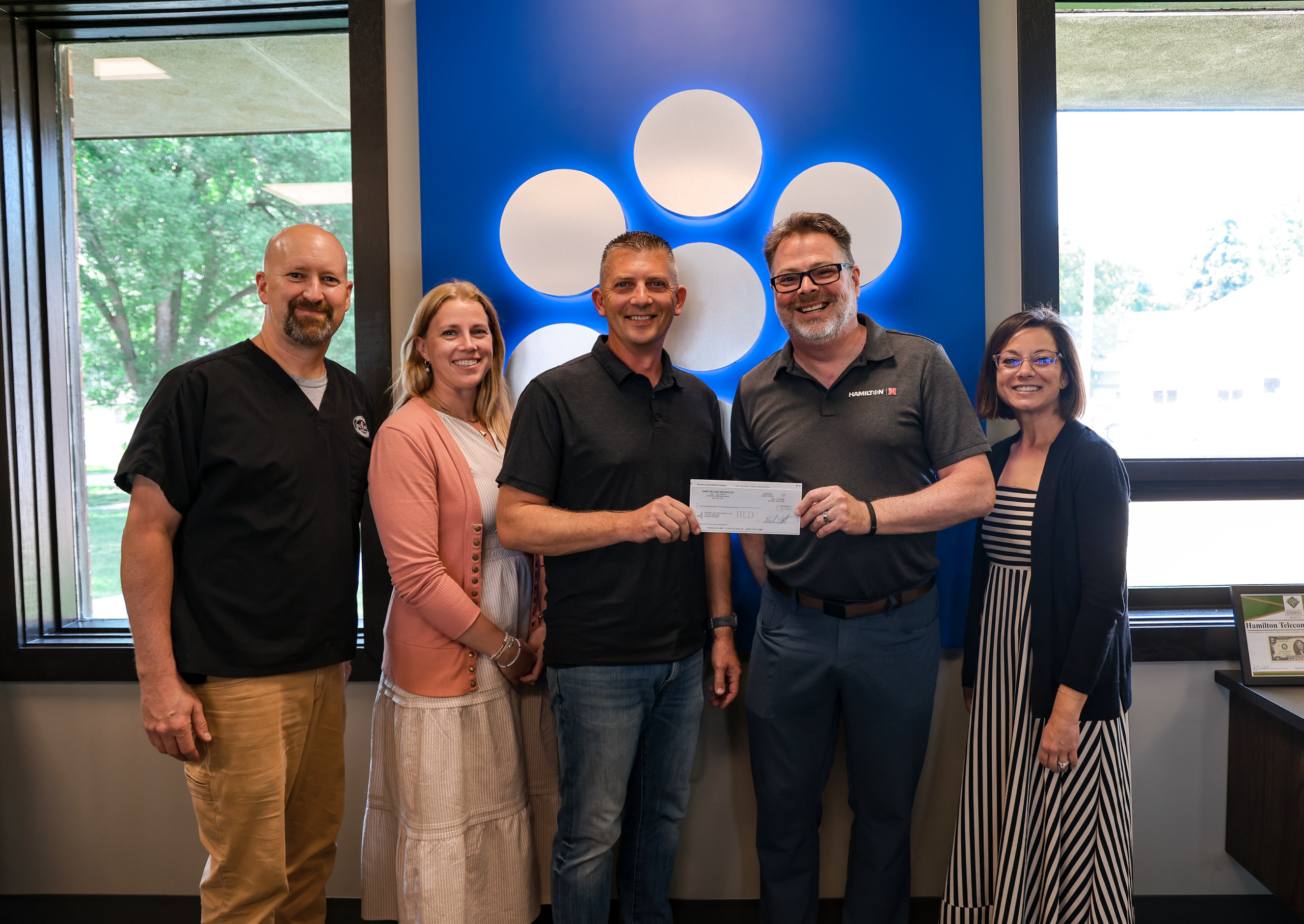 Hamilton shares check with Central City Investment Club